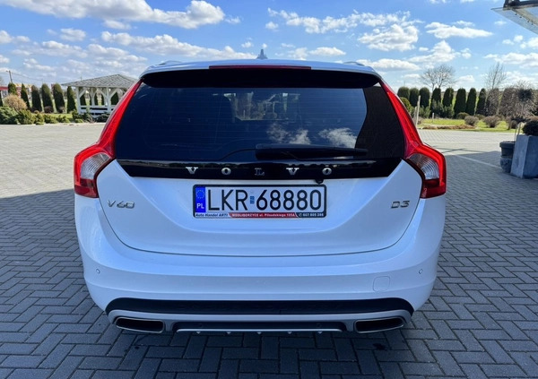 Volvo V60 Cross Country cena 81900 przebieg: 141000, rok produkcji 2018 z Modliborzyce małe 191